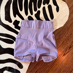 Traci Lords Lavender High Waisted Hot Shorts